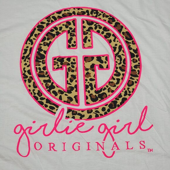 Girlie Girl Originals SS White Tee "Trademark" - Size 2XL - Picture 1 of 5